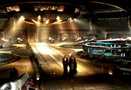 Jedi Temple hangar