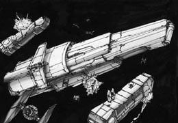 Bothan assault cruiser