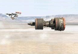 Clegg Holdfast's Podracer