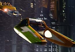 Zam Wesell's airspeeder