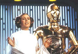 Leia and Threepio